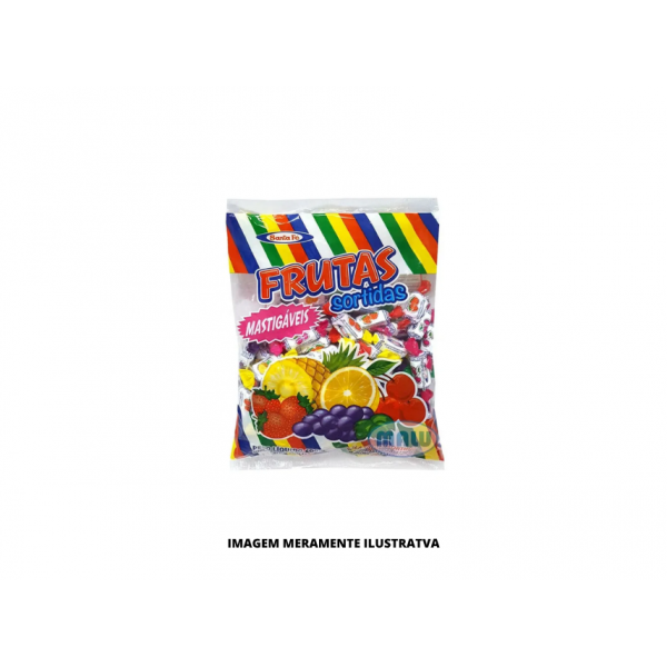 BALA - SANTA FE - 500g MASTIGAVEL FRUTAS SORT